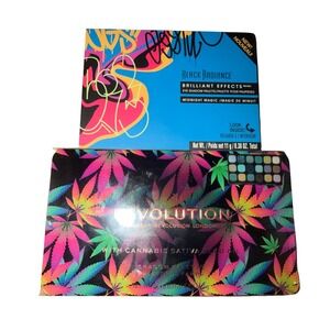 Black Radiance Midnight Magic + Makeup Revolution Chilled Palette Lot of 2